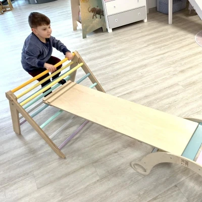 Placa - Tabla Montessori cu două fete XXL - 126 cm